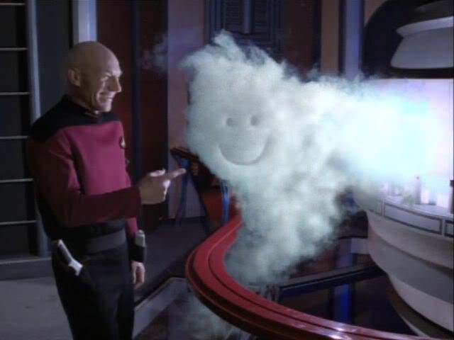 Picard Laughing At His Handiwork